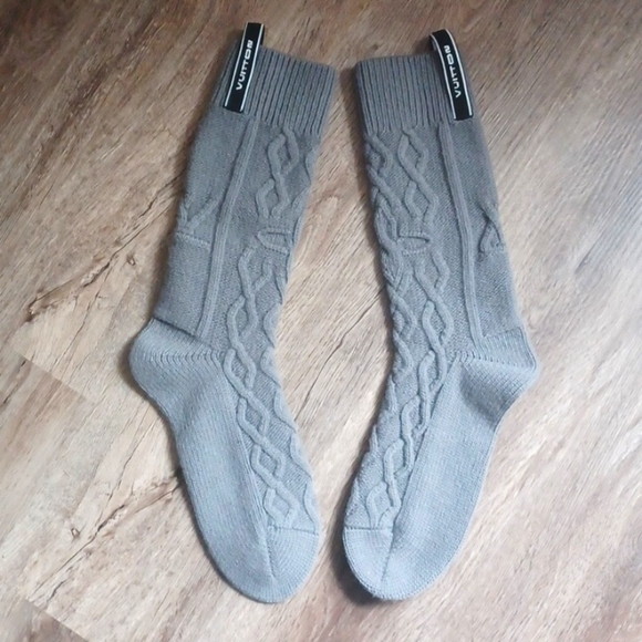 Authentic NWOT Louis Vuitton Wool Cable Socks - Picture 5 of 10